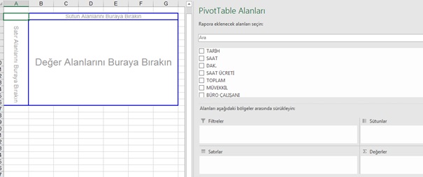 Excel Pivot Rapor - 4